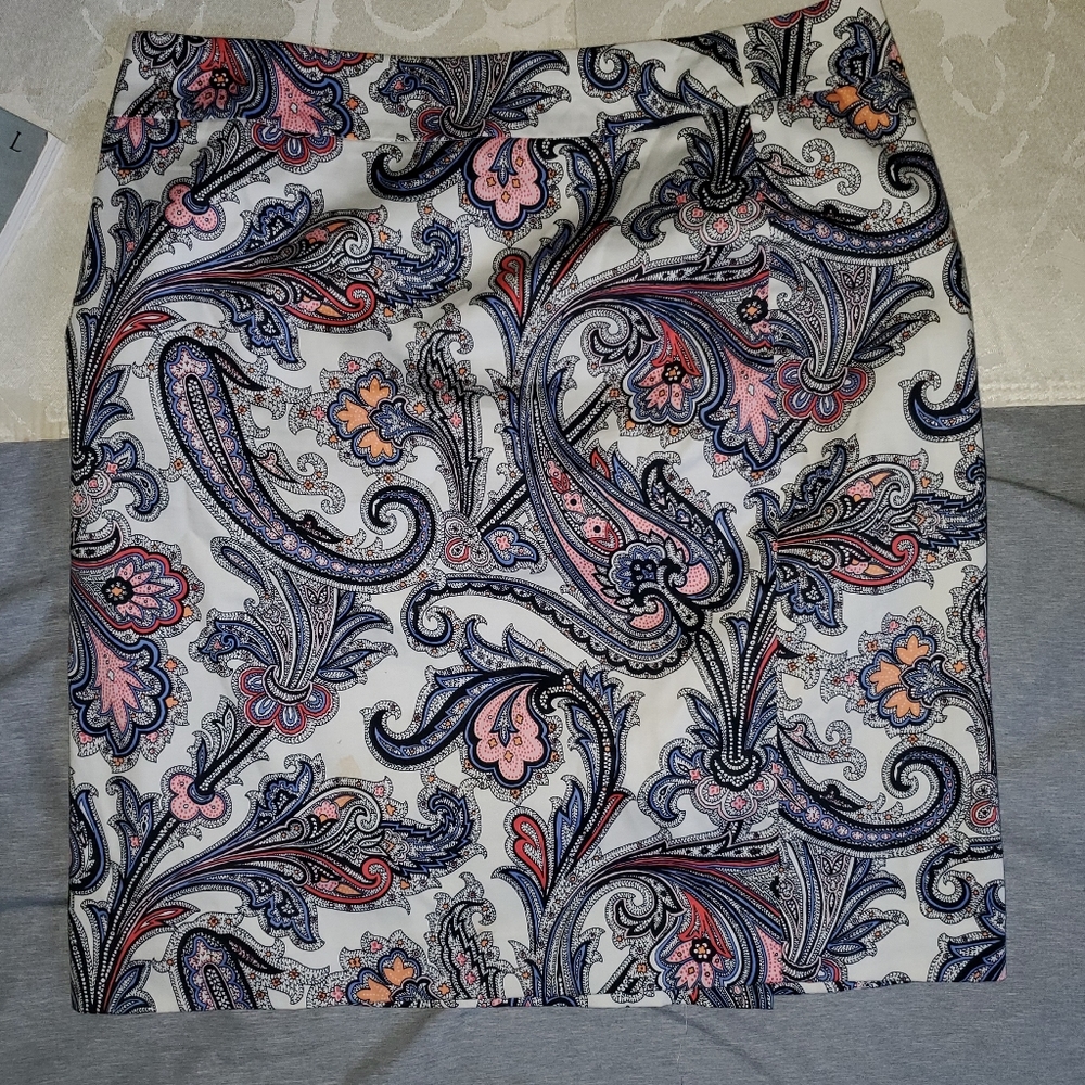 Ann Taylor Size: 10P. Pencil skirt High-Waist Pink dm